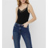 T-shirtPack Vero Moda Vminge Lace Singlet 2- Tall Black Femme
