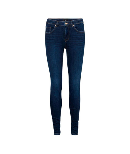 Pantalons Vero Moda lux Mrlim Jeansi347 Bleu foncé Denim...