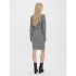 Robe Vero Moda hollyrem col V Mélange gris moyen Femme