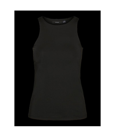 T-shirt Vero Moda biancal Tank Noir Femme