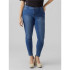 Pantalons Vero Moda fanyalim Jeans Vi3312 Bleu moyen Denim Femme