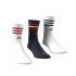 Chaussettes adidas Enfant 3Stripes Cushioned Sportswear Crew 3 Pair Blanc
