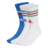 Chaussettes adidas Enfant 3Stripes Cushioned Sportswear Crew 3 Pair Blanc