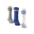 Chaussettes adidas Enfant 3Stripes Cushioned Sportswear Crew 3 Pair Blanc