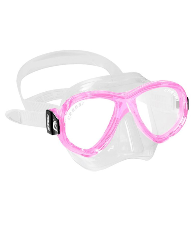 Masque Cressi Perla Junior Transp.-Rosa