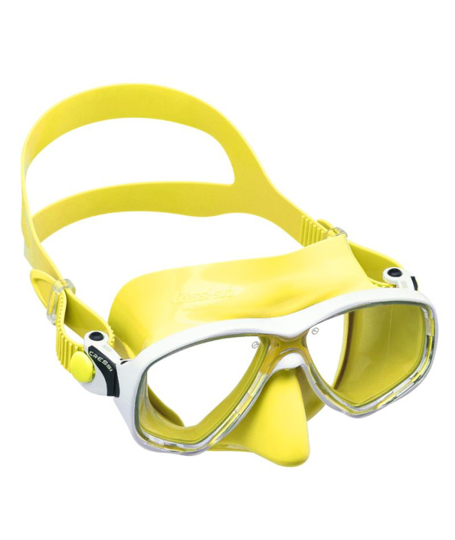 Masque Cressi Marea Colorama Jaune-Blanc