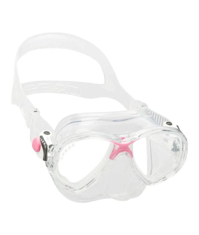 Masque Cressi Marea Junior Transp.-Rosa
