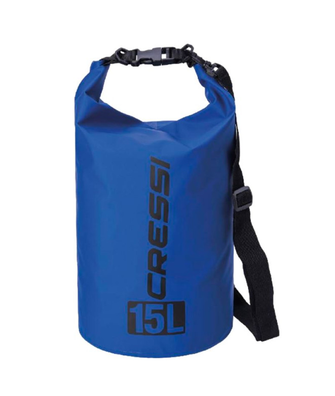 Sac Cressi Dry Pvc Bleu 15L