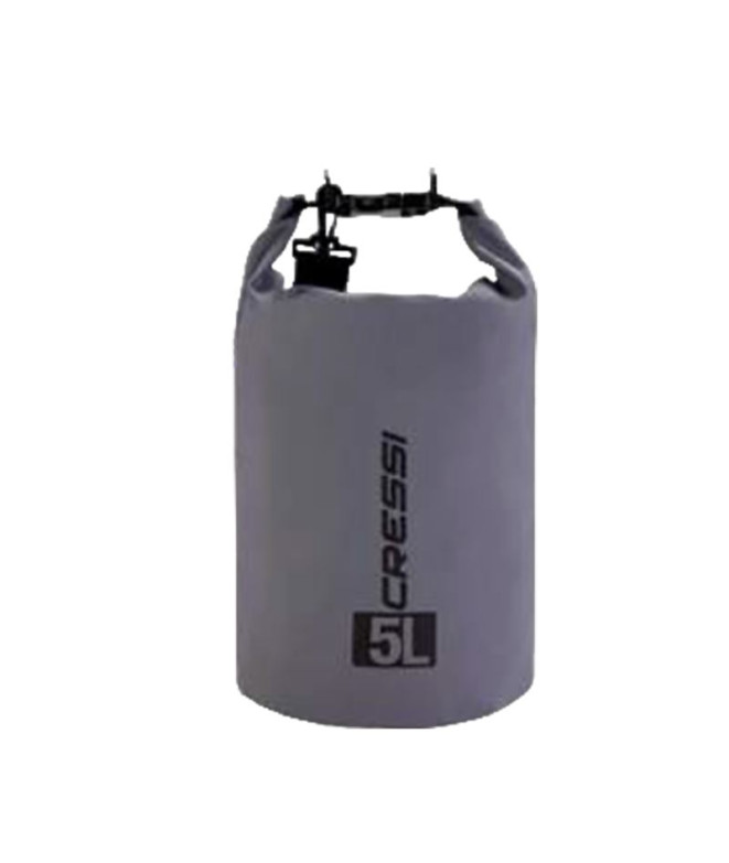 Sac Cressi Dry Pvc Gris 5Lts