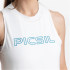 T-shirt Femme Picsil Tank Premium 241 Blanc