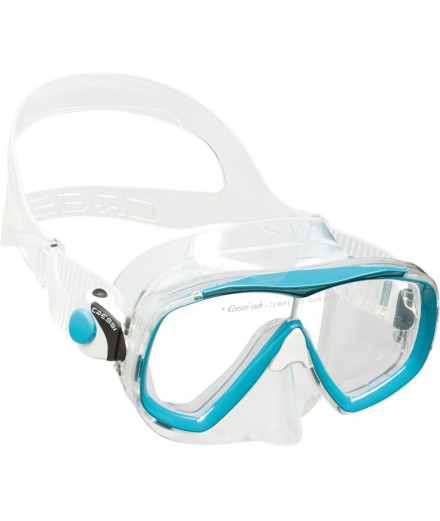 Masque de Plongée Cressi Étoile Transparente Aqua Marine