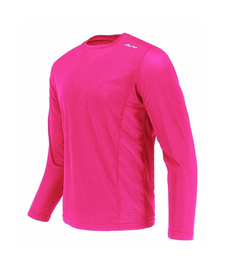 T-shirt Joluvi Duplex Long Rose Néon