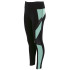 Joluvi Femme Pantalon Motion Black Green