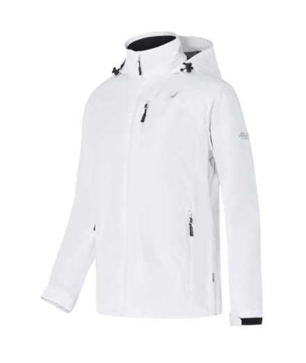Joluvi Femme Anorack Fiord 3L Blanc/Noir