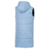 Gilet Joluvi Femme Shure Long Blue Steel