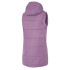 Gilet Joluvi Femme Shure Long Plum