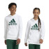 Sweat adidas Enfant Sweat à capuche en coton Big Logo Essentials Blanc