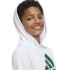 Sweat adidas Enfant Sweat à capuche en coton Big Logo Essentials Blanc