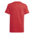 T-shirt adidas Enfant 3 bandes Tib00 Rouge vif