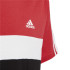 T-shirt adidas Enfant 3 bandes Tib00 Rouge vif