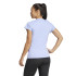 T-shirt adidas Femme Aeroready Train Essentials Minimal Branding Col V Bleu