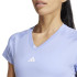 T-shirt adidas Femme Aeroready Train Essentials Minimal Branding Col V Bleu
