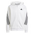 Veste adidas Homme Future Icons 3-Stripes Full-Zip Hoodie Blanc