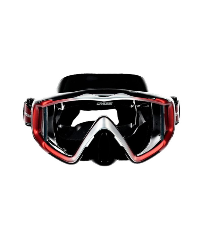 Masque Cressi Liberty Dark-Rouge