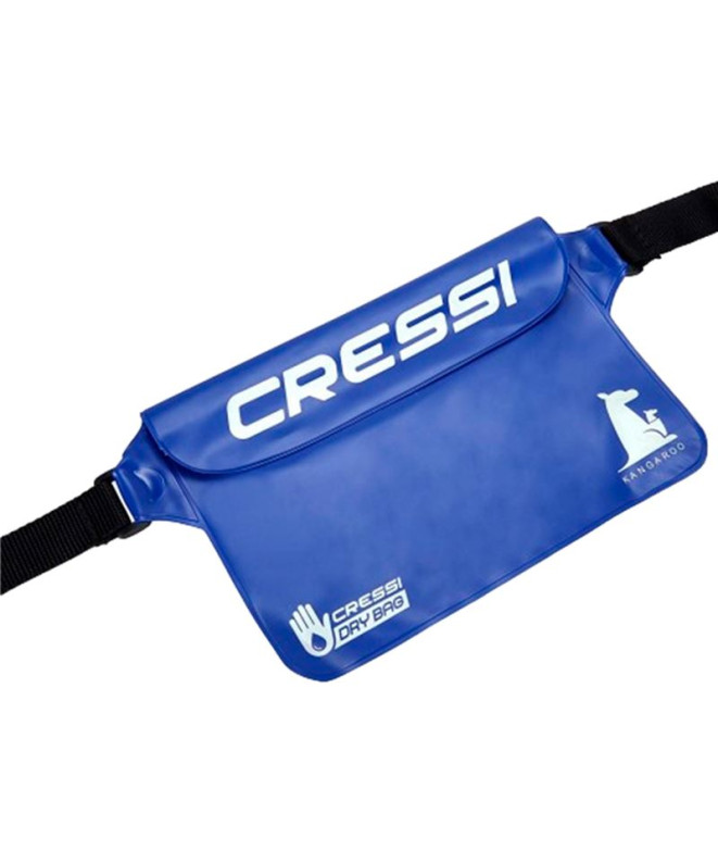 Sac banane Cressi Kangourou Dry Pvc Bleu