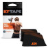 PRO KT Tapes WIde Tape Precut (10 X 25cm) 2.5 Meter Black