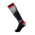 Chaussettes MC David ACTIVE Elite Compression Noir/Gris argenté