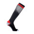 Chaussettes MC David ACTIVE Elite Compression Noir/Gris argenté