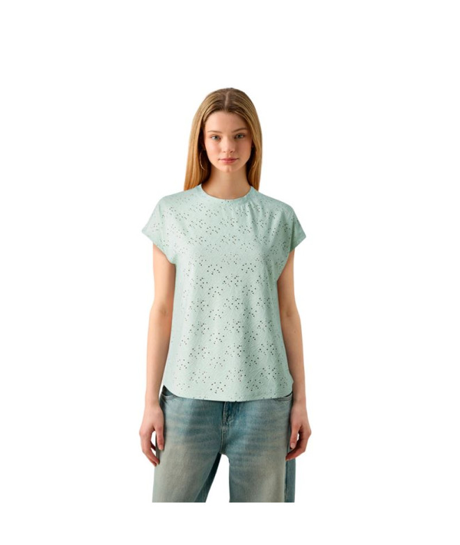 T-shirt Only Onlsmilla Frosty Green Femme