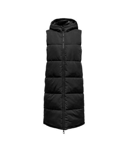 Veste Only Onlalina Long Waistcoat Otw Noos Femme Noir