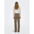 Pantalons Only Onlraffy-Yo Life Mid Str Pant Pnt Noos Femme Fossil