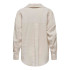 Chemise Only Onlzazima L/S Loose Shirt Wvn Femme Blanc Antique