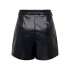 Pantalon Only heidi Faux Leather s Black Femme