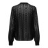 Chemise Femme Only Onlreba Lace L/S Shirt Wvn Noos Black