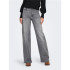 Pantalons Femme Only Onlmadison Blush Hw Wid Dnm Rea0938 Noos Light Grey Denim