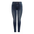 Pantalons Only blush Mid Skinny Rea409 Blue Black Denim Femme