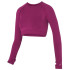 T-shirt Joluvi Femme Ana Long Dark Orchid /Orquidea Oscuro