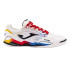 Chaussures de Football Sala Joma Homme Fs Reactive 2476 Indoor Blanc Rouge