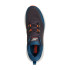 Chaussures running Skechers de Go Run Supersonic Max Bleu Textile/Orange Homme