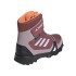 Chaussures Trail Enfant de Adidas Terrex Snow Velcro Cold.Rdy Winter Maroon