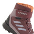 Chaussures Trail Enfant de Adidas Terrex Snow Velcro Cold.Rdy Winter Maroon