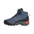 Chaussures Montagne Enfant by Adidas Terrex Winter Mid Boa Rain.Rdy Hiking Bleu