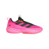 Chaussures Basket-ball Court par Adidas Front Pink