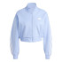 Sweat Femme Adidas - Future Icons - Bomber à 3 bandes - Bleu