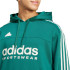 Sweat Homme Adidas House Of Tiro - Sweat à capuche en laine polaire - Vert foncé