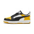 Chaussures Décontracté Enfant de Puma Rebound V6 Lo White-Puma Black-Tangerine